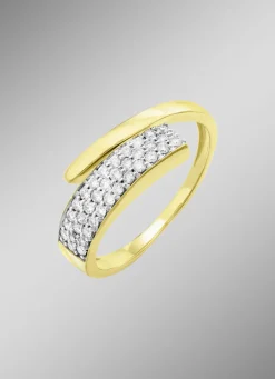 Eleganter Damenring mit Brillanten