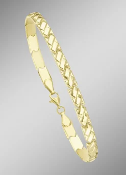 Elegantes, glänzendes Armband mit Karabiner