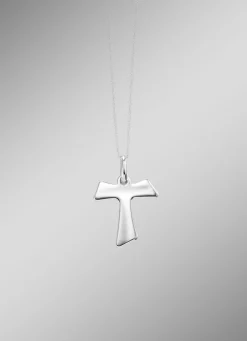 Eleganz in jeder Hinsicht: Der Kreuz-Tau-Anhänger