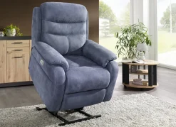 Elektrisch verstellbarer TV-Sessel mit Motor und Aufstehhilfe