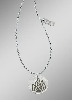 Element-Anhänger Feuer mit Kette