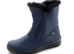 ELENA EDEN, atmungsaktive Damen-Stiefeletten, Winterschuhe, Weite G, mit Reißverschluss