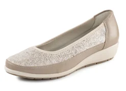 ELENA EDEN, bequeme Damen-Ballerinas, Weite G, mit herausnehmbarem Fußbett