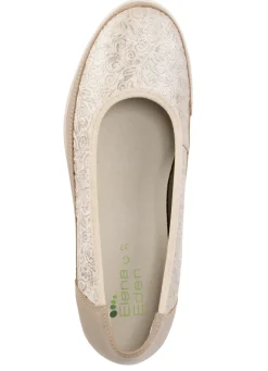 ELENA EDEN, bequeme Damen-Ballerinas, Weite G, mit herausnehmbarem Fußbett