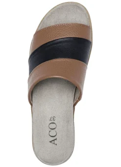 ELENA EDEN, bequeme Damen-Pantoletten, Weite G, mit herausnehmbarem Fußbett