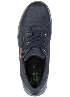 ELENA EDEN, bequeme Damen-Schnürschuhe, Weite G, mit herausnehmbarem Fußbett