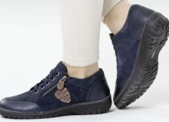 ELENA EDEN, bequeme Damen-Schnürschuhe, Weite G, mit herausnehmbarem Fußbett