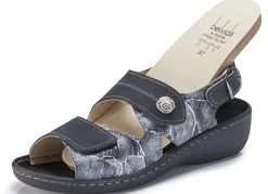 ELENA EDEN, bequeme Damen-Sandalen, Weite H, mit herausnehmbarem Fußbett