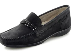 ELENA EDEN, bequeme Damen-Slipper, Weite H, mit herausnehmbarem Fußbett