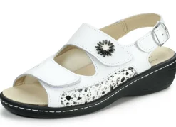ELENA EDEN, bequeme Damen-Sandalen, Weite H, mit herausnehmbarem Fußbett