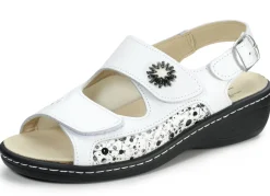 ELENA EDEN, bequeme Damen-Sandalen, Weite H, mit herausnehmbarem Fußbett