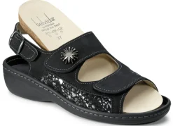 ELENA EDEN, bequeme Damen-Sandalen, Weite H, mit herausnehmbarem Fußbett