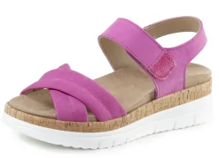 ELENA EDEN, bequeme Damen-Sandalen, Weite H, mit herausnehmbarem Fußbett