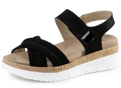 ELENA EDEN, bequeme Damen-Sandalen, Weite H, mit herausnehmbarem Fußbett