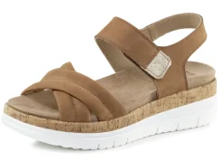 ELENA EDEN, bequeme Damen-Sandalen, Weite H, mit herausnehmbarem Fußbett