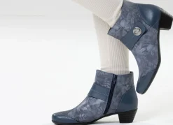 ELENA EDEN, elegante Damen-Stiefeletten, Weite G, mit herausnehmbarem Fußbett