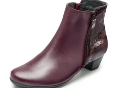ELENA EDEN, elegante Damen-Stiefeletten, Weite G, mit herausnehmbarem Fußbett