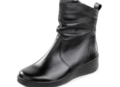 ELENA EDEN, gefütterte Damen-Stiefeletten, Winterschuhe, Weite H, mit Lammfell