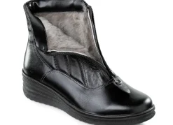 ELENA EDEN, gefütterte Damen-Stiefeletten, Winterschuhe, Weite H, mit Lammfell
