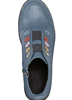 ELENA EDEN, gefütterte Damen-Boots, Winterschuhe, Weite H, mit herausnehmbarem Fußbett