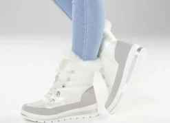 ELENA EDEN, gefütterte Damen-Boots, Winterschuhe, Weite G, mit herausnehmbarem Fußbett