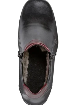 ELENA EDEN, gefütterte Damen-Boots, Winterschuhe, Weite H, mit Lammfell