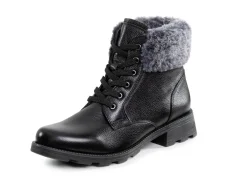 ELENA EDEN, gefütterte Damen-Stiefeletten, Winterschuhe, Weite G, mit herausnehmbarem Fußbett