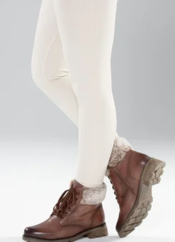 ELENA EDEN, gefütterte Damen-Stiefeletten, Winterschuhe, Weite G, mit herausnehmbarem Fußbett