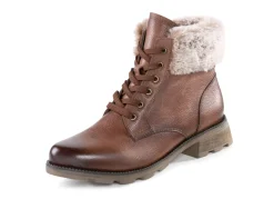 ELENA EDEN, gefütterte Damen-Stiefeletten, Winterschuhe, Weite G, mit herausnehmbarem Fußbett