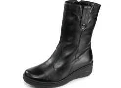 ELENA EDEN, gefütterte Damen-Stiefel, Winterschuhe, Weite H, mit Lammfell