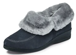 ELENA EDEN Hausschuh mit echtem Lammfellfutter