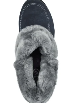 ELENA EDEN Hausschuh mit echtem Lammfellfutter