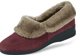 ELENA EDEN Hausschuh mit echtem Lammfellfutter