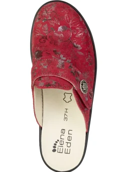 ELENA EDEN, klassiche Damen-Clogs, Weite H, mit herausnehmbarem Fußbett