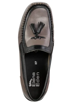 ELENA EDEN, klassische Damen-Slipper, mit herausnehmbarem Fußbett