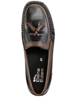 ELENA EDEN, klassische Damen-Slipper, mit herausnehmbarem Fußbett