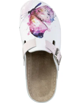 ELENA EDEN, klassische Damen-Clogs, Weite, G, mit verstellbarer Schließe