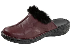 ELENA EDEN, klassische Damen-Clogs, Weite G, mit Plüsch