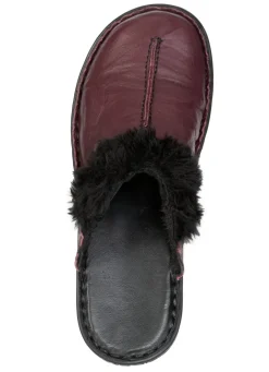 ELENA EDEN, klassische Damen-Clogs, Weite G, mit Plüsch