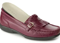 ELENA EDEN, klassische Damen-Slipper, Weite H, mit herausnehmbarem Lederfußbett