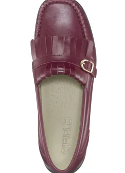 ELENA EDEN, klassische Damen-Slipper, Weite H, mit herausnehmbarem Lederfußbett