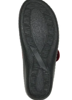 ELENA EDEN, klassische Damen-Pantoletten, Weite H, mit herausnehmbaren Fußbett