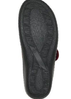 ELENA EDEN, klassische Damen-Pantoletten, Weite H, mit herausnehmbaren Fußbett