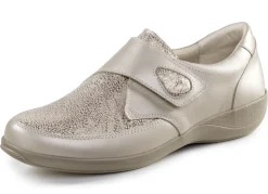 ELENA EDEN Klettschuh aus schimmerndem Nappaleder