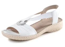 ELENA EDEN, leichte Damen-Sandalen, Weite H, mit Elastik-Bandage