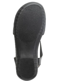 ELENA EDEN, leichte Damen-Sandalen, Weite H, mit Elastik-Bandage