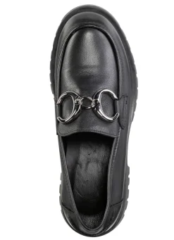 ELENA EDEN Loafer mit Metallschmuck