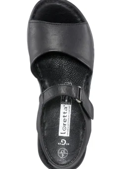 ELENA EDEN, modische Damen-Sandalen, Weite G, mit Klettverschluss