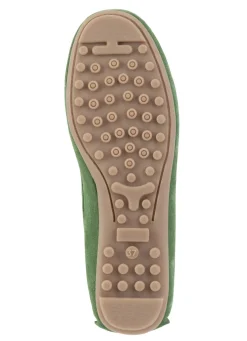 ELENA EDEN Mokassin-Slipper aus geschmeidigem Rind-Veloursleder