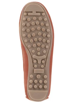 ELENA EDEN Mokassin-Slipper aus geschmeidigem Rind-Veloursleder